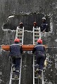  Photos de sapeurs pompiers en action, feu accident 