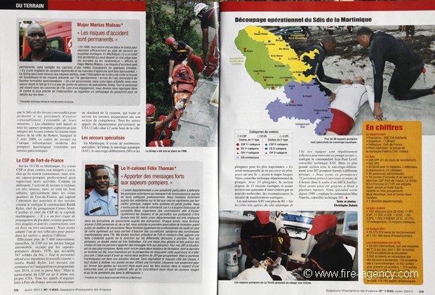 sapeurs pompiers de France magazine (juin 2011)